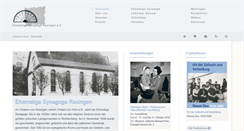 Desktop Screenshot of ehemalige-synagoge-rexingen.de