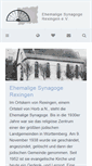 Mobile Screenshot of ehemalige-synagoge-rexingen.de